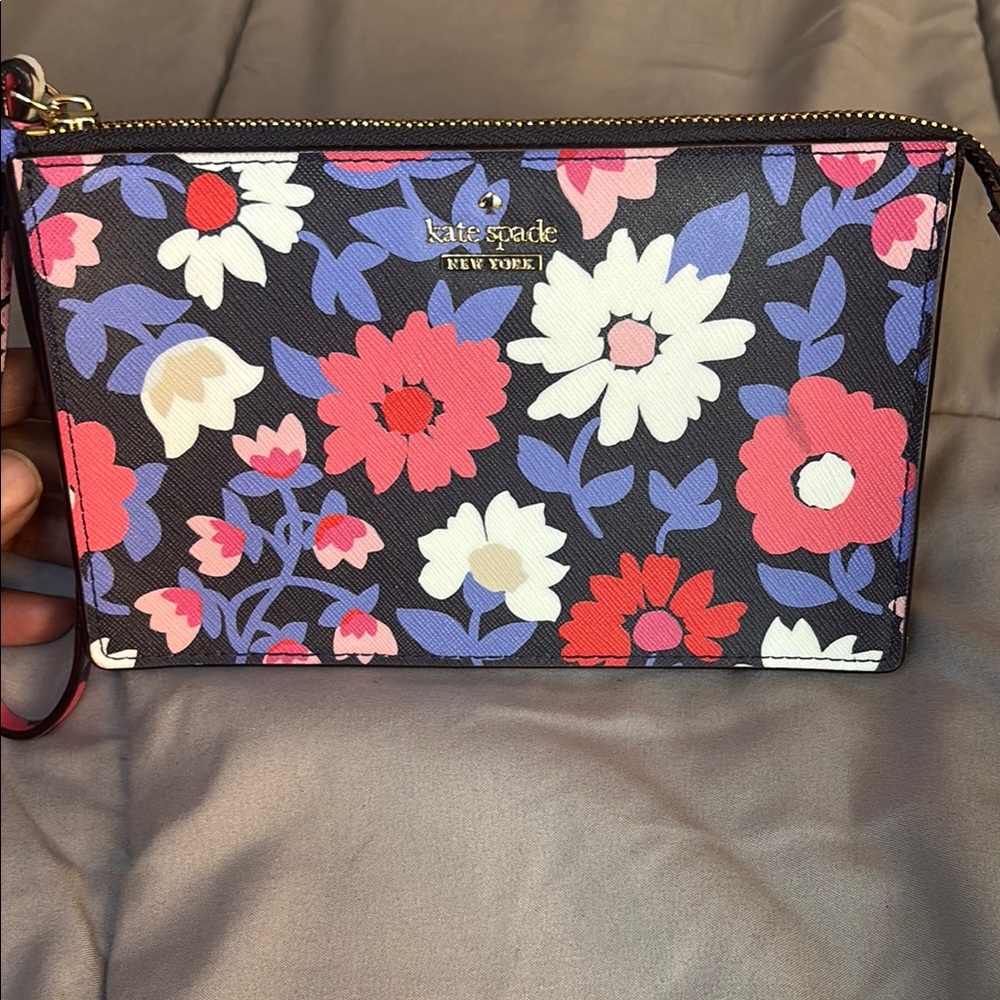 Kate Spade Floral Wristlet Clutch - Multicolor - Picture 8 of 8